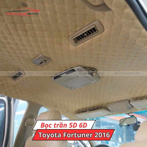 Bọc Trần 5D 6D Ô Tô Toyota Fortuner 2016