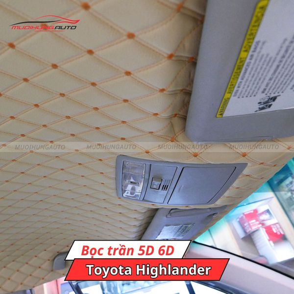 Bọc Trần 5D 6D Ô Tô Toyota Highlander