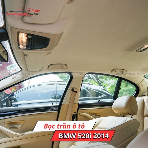 Bọc Trần Ô Tô BMW 520i 2014