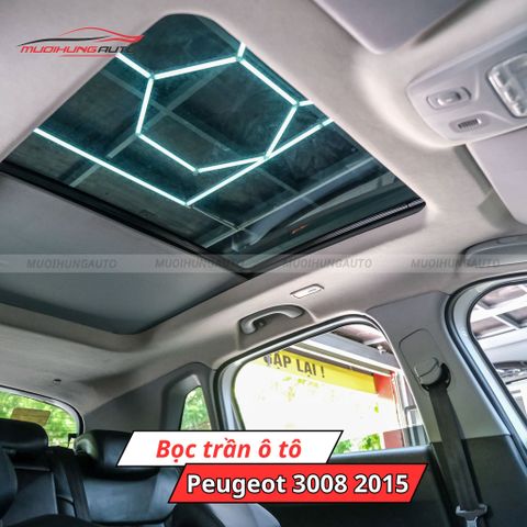 Bọc trần xe ô tô Peugeot 3008 2015