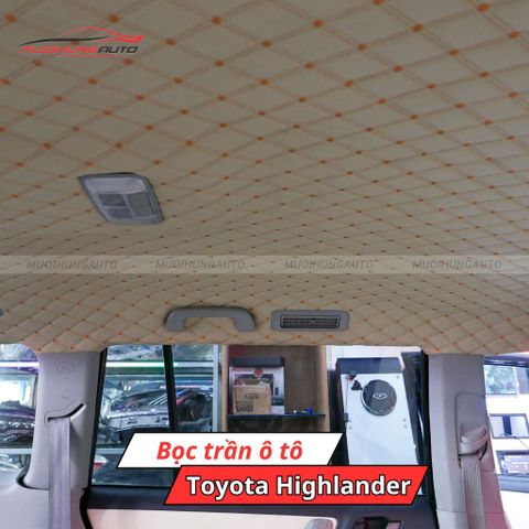 Bọc trần ô tô Toyota Highlander