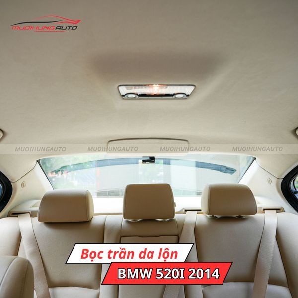 Bọc Trần Da Lộn Ô Tô BMW 520i 2014