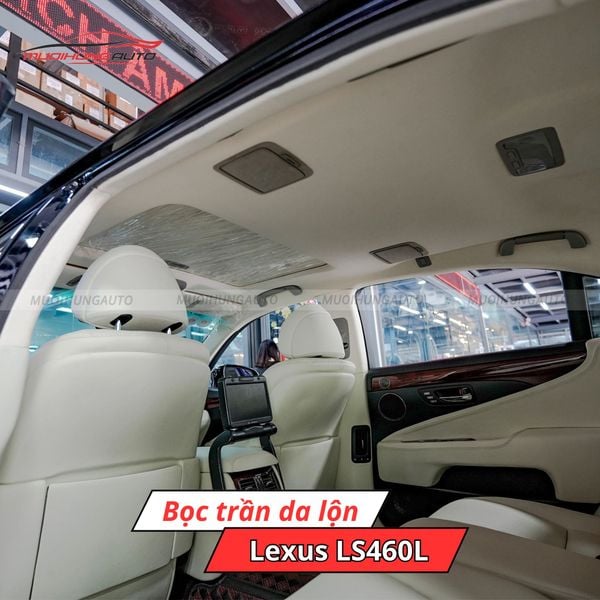 Bọc Trần Da Lộn Ô Tô Lexus LS460L