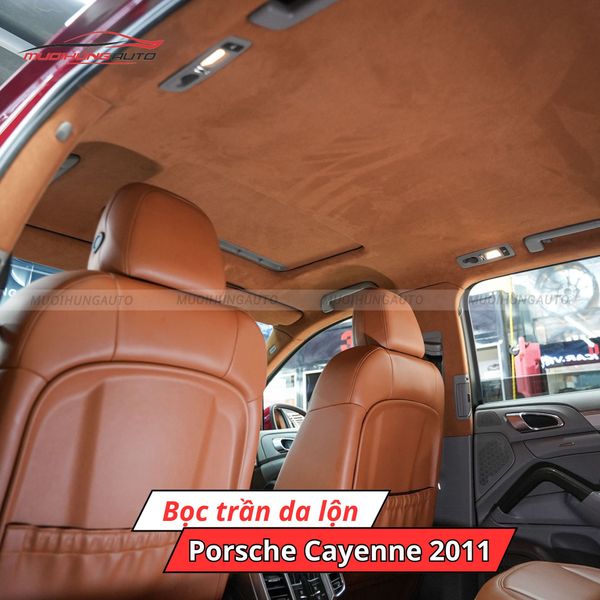 Bọc Trần Da Lộn Ô Tô Porsche Cayenne 2011