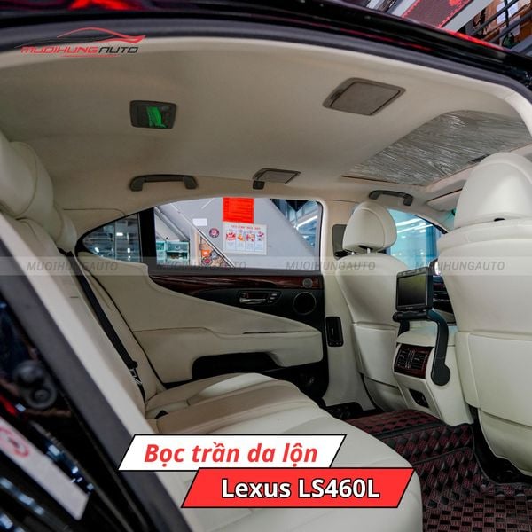 Bọc Trần Da Lộn Ô Tô Lexus LS460L