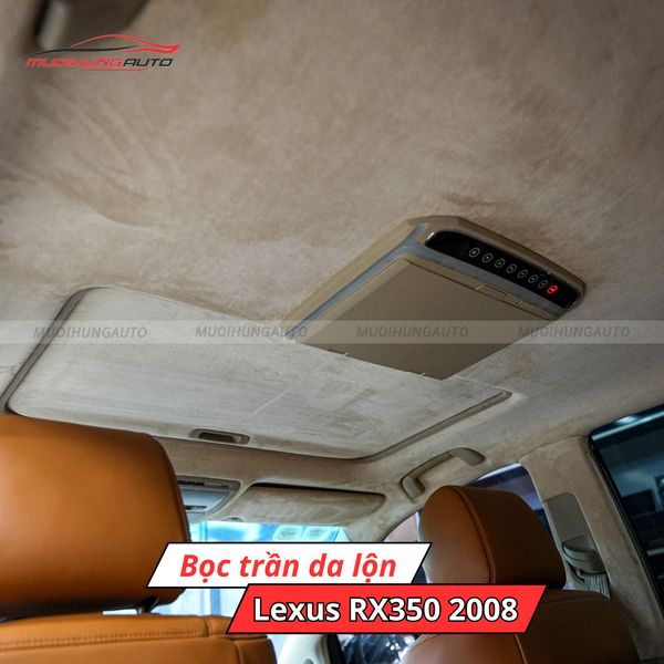 Bọc Trần Da Lộn Ô Tô Lexus RX350 2008