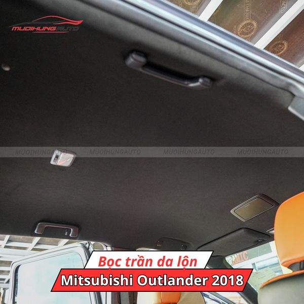Bọc Trần Da Lộn Ô Tô Mitsubishi Outlander 2018
