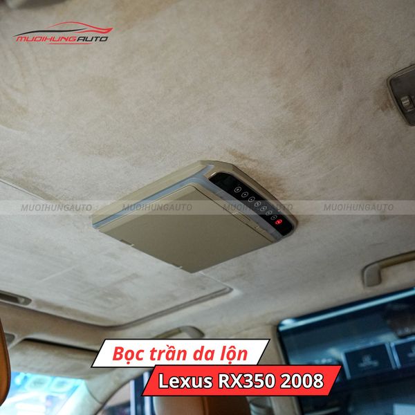 Bọc Trần Da Lộn Ô Tô Lexus RX350 2008