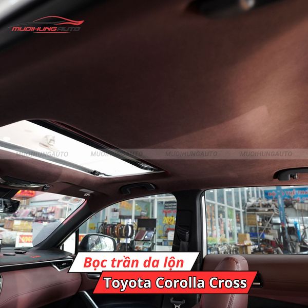 Bọc Trần Da Lộn Ô Tô Toyota Corolla Cross