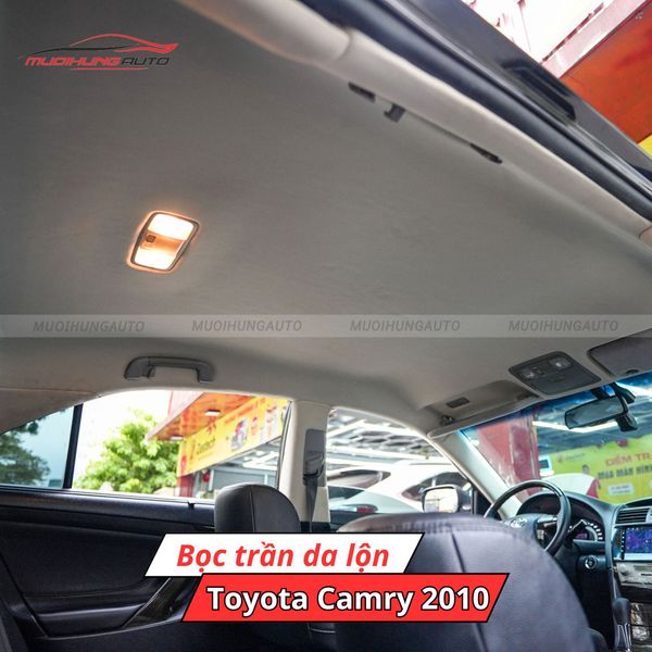 Bọc Trần Da Lộn Ô Tô Toyota Camry 2010