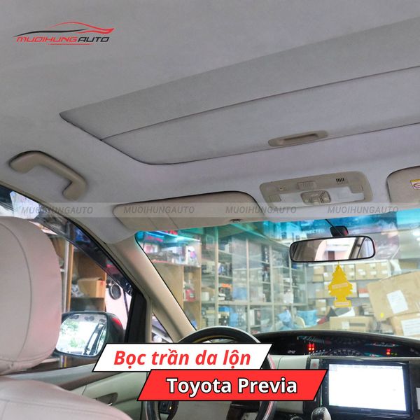 Bọc Trần Da Lộn Ô Tô Toyota Previa