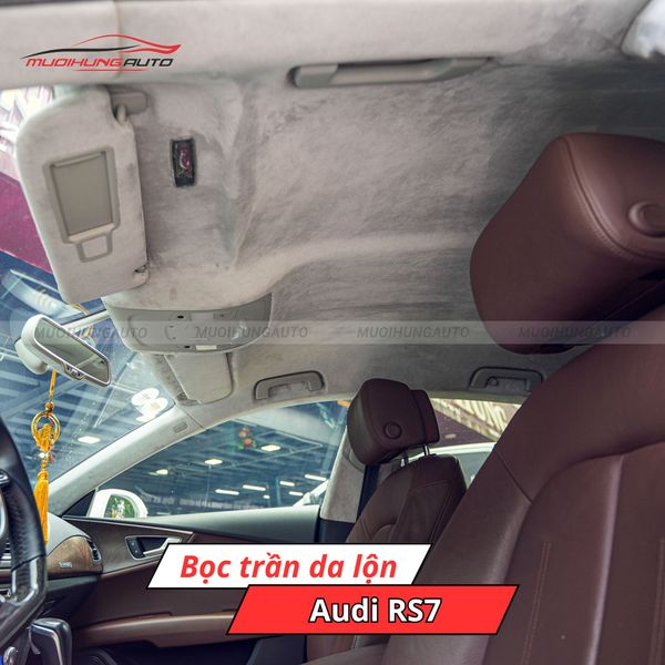 Bọc Trần Da Lộn Ô Tô Audi RS7