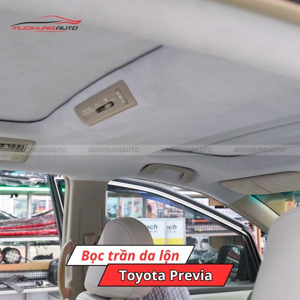 Bọc Trần Da Lộn Ô Tô Toyota Previa