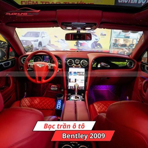 Bọc trần ô tô Bentley 2009