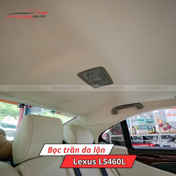 Bọc Trần Da Lộn Ô Tô Lexus LS460L