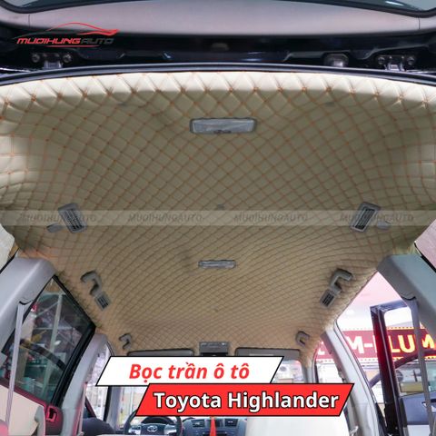 Bọc trần ô tô Toyota Highlander