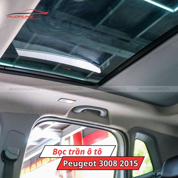 Bọc Trần Ô Tô Peugeot 3008 2015