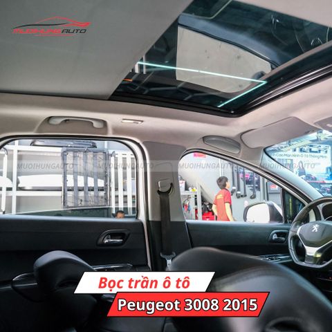 Bọc trần xe ô tô Peugeot 3008 2015