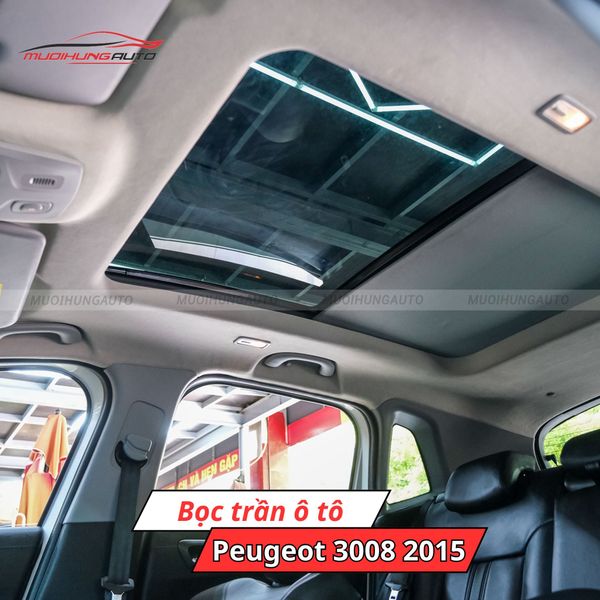Bọc Trần Ô Tô Peugeot 3008 2015