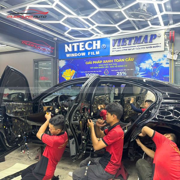 Cách Âm Cửa Xe Lexus ES250