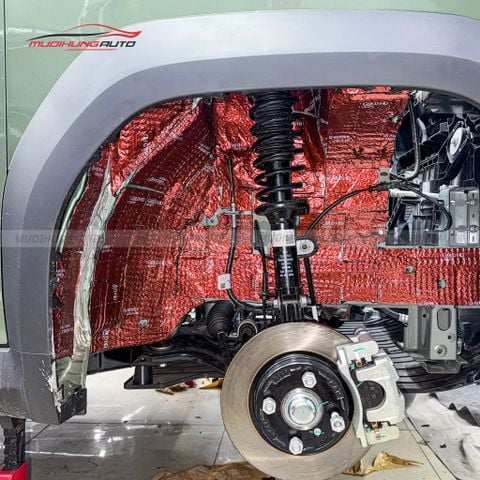 Cách âm hốc bánh cho Vinfast VF3