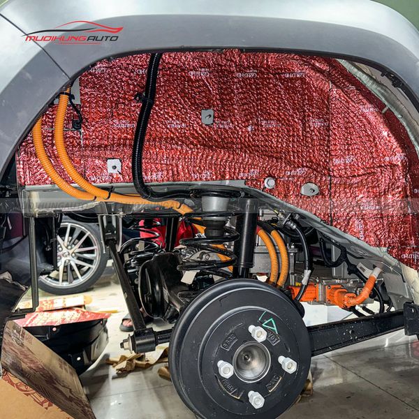 Cách Âm Hốc Bánh Vinfast VF3