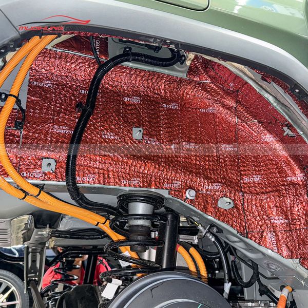 Cách Âm Hốc Bánh Vinfast VF3