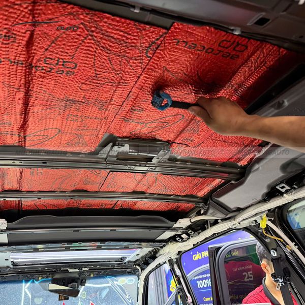 Cách Âm Trần Xe Toyota Land Cruiser LC300 2024