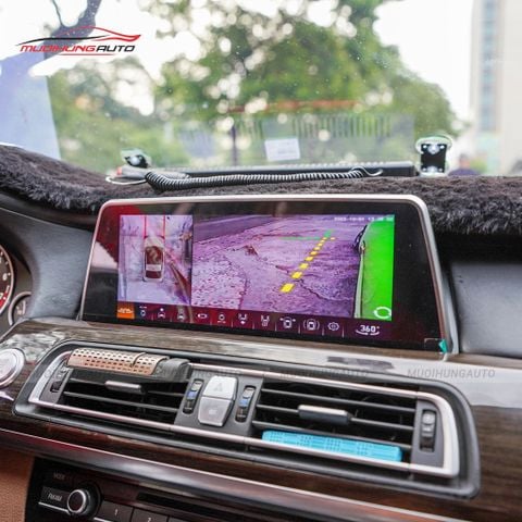 Camera 360 độ ô tô BMW 750Li