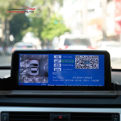 Camera 360 độ cho ô tô BMW 320i 2008
