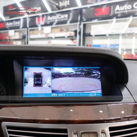 Camera 360 độ ô tô Mercedes S550