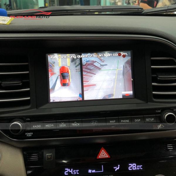Camera 360 Độ Ô Tô Hyundai Elantra 2019