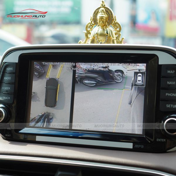 Camera 360 Độ Ô Tô Hyundai Santafe 2019