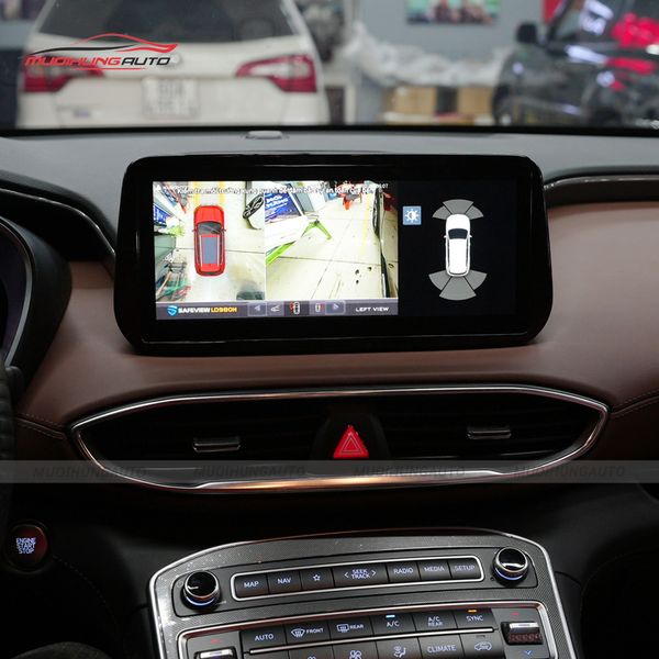 Camera 360 Độ Ô Tô Hyundai Santafe