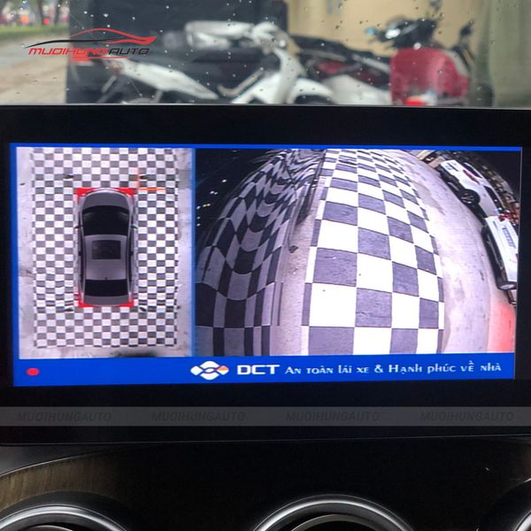Camera 360 Độ Ô Tô Mercedes C250