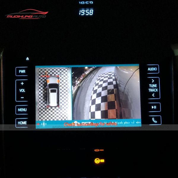 Camera 360 Độ Ô Tô Toyota Fortuner