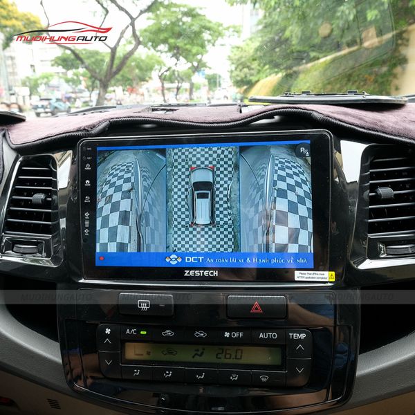 Camera 360 Độ Ô Tô Toyota Fortuner 2010