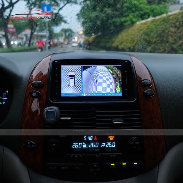 Camera 360 Độ Ô Tô Toyota Sienna 2008