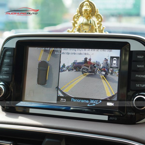 Camera 360 Độ Ô Tô Hyundai Santafe 2019
