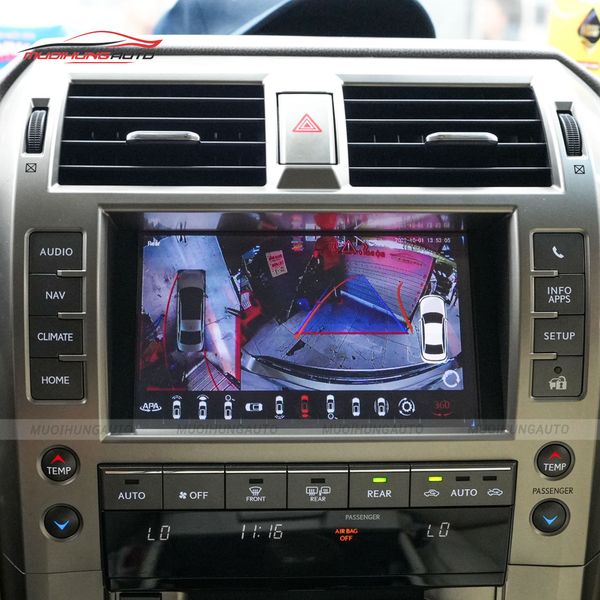 Camera 360 Độ Ô Tô Lexus GX460 2014