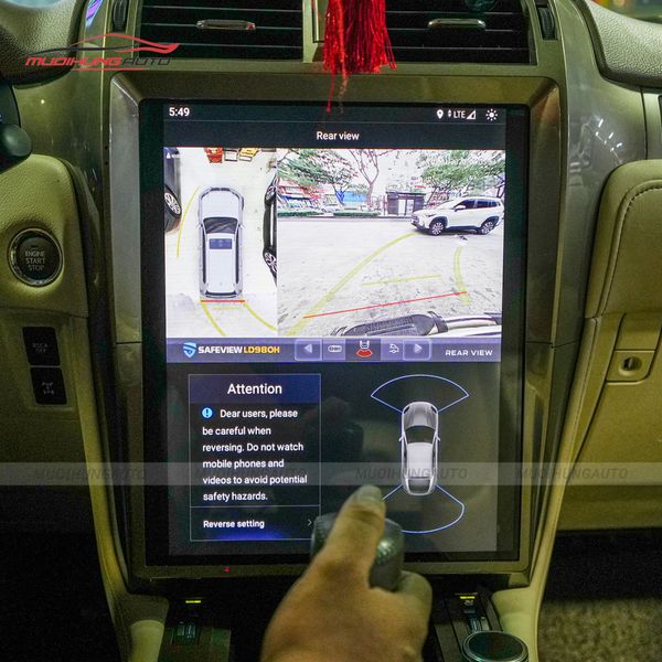 Camera 360 Độ Ô Tô Lexus GX460