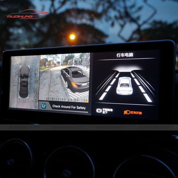 Camera 360 Độ Ô Tô Mercedes C250 2017