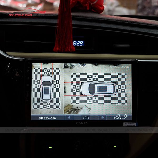 Camera 360 Độ Ô Tô Toyota Altis
