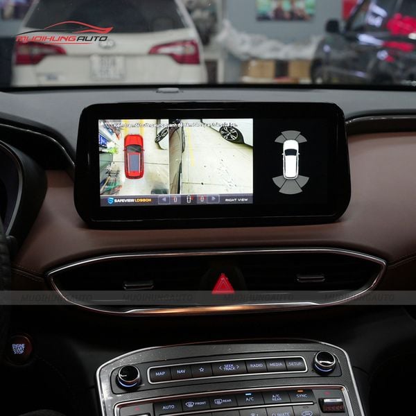 Camera 360 Độ Ô Tô Hyundai Santafe