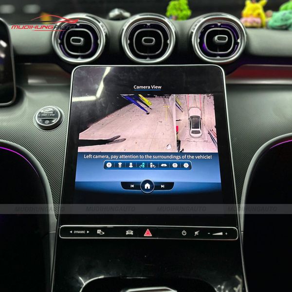 Camera 360 Độ Ô Tô Mercedes C200 2022
