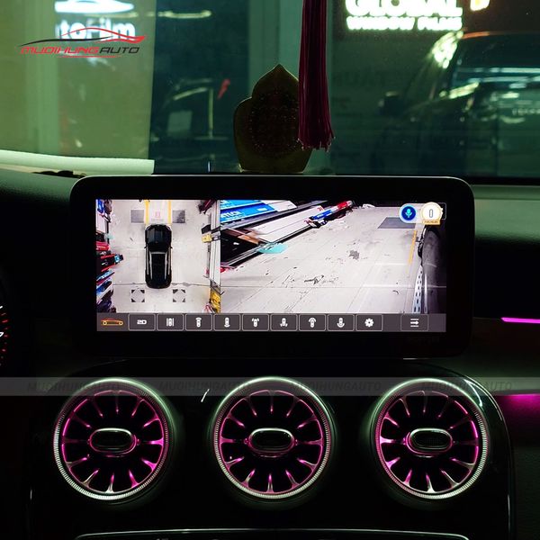 Camera 360 Độ Ô Tô Mercedes GLC200 2020