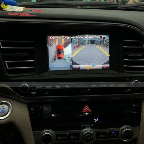 Camera 360 Độ Ô Tô Hyundai Elantra 2019