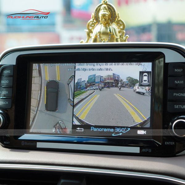 Camera 360 Độ Ô Tô Hyundai Santafe 2019