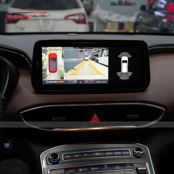 Camera 360 Độ Ô Tô Hyundai Santafe