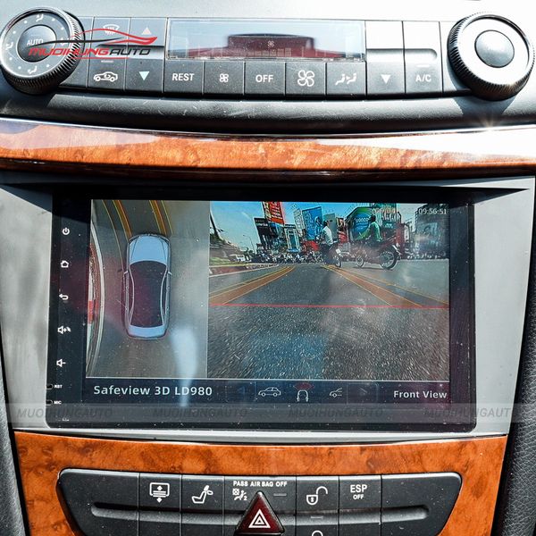 Camera 360 Độ Ô Tô Mercedes C200 2009